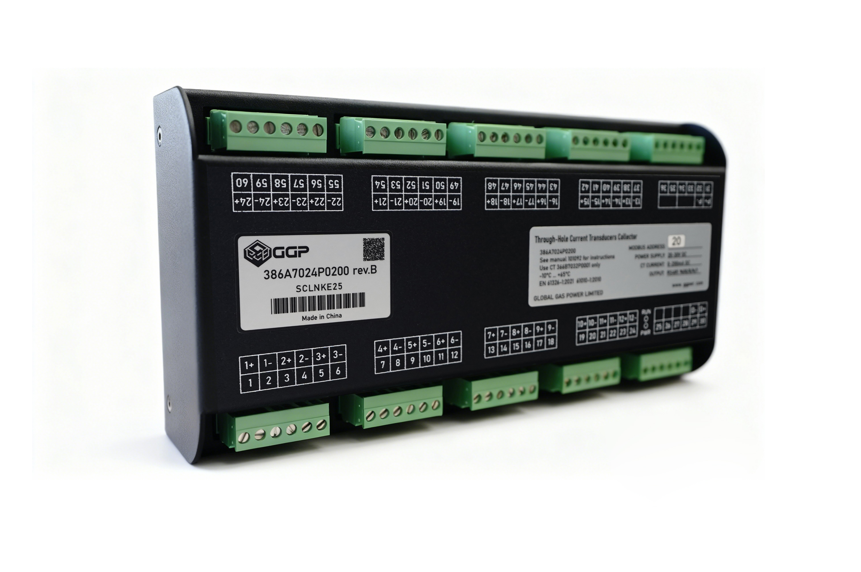 GGP 24-channel low-current collector with matched CTs